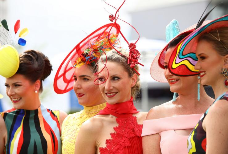 Fashions on the Field, Melbourne Cup Carnival, Flemington Racecourse, Melbourne, Victoria © Getty Images