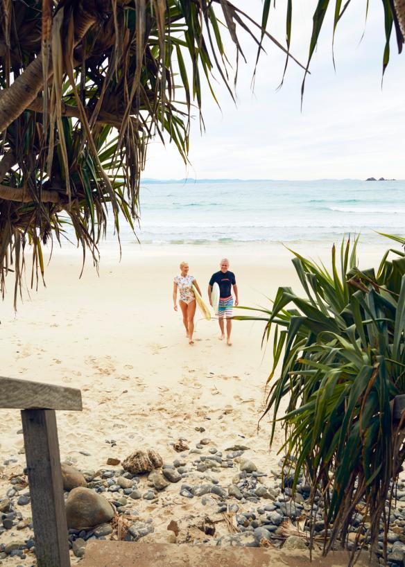 Wategos Beach, Byron Bay, NSW © Tourism Australia