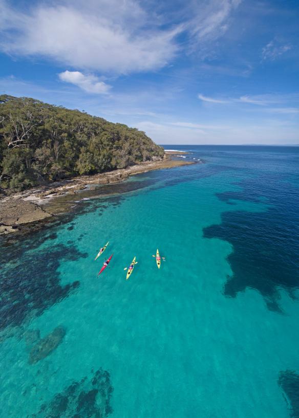Kayaking, Jervis Bay, NSW © Dee Kramer