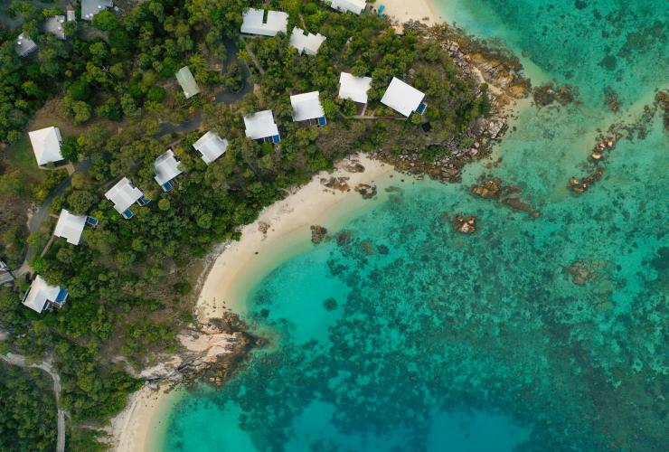 Aerial of Lizard Island Resort, Lizard Island, QLD © Tourism and Events Queensland