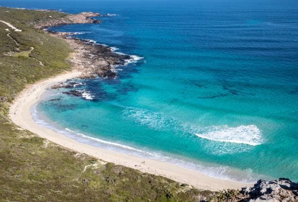 Cape to Cape Track above Contos Beach, Margaret River Region, WA © Martine Perret