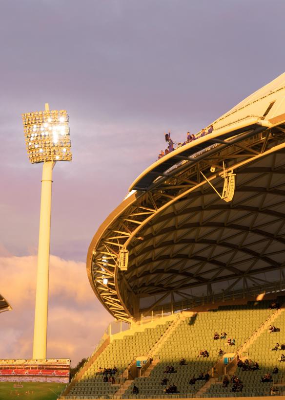RoofClimb, Adelaide Oval, Adélaïde, SA © South Australian Tourism Commission