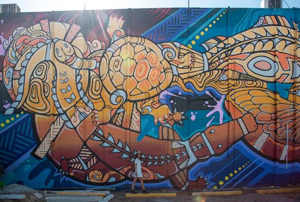 Street art, Darwin, Territoire du Nord © Tourism Australia