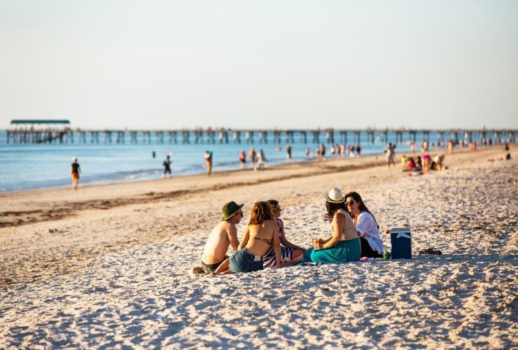 Henley Beach, Adélaïde, Australie du Sud © South Australian Tourism Commission