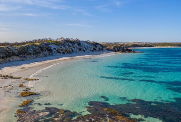 Vivonne Bay, Kangaroo Island, Australie du Sud © South Australian Tourism Commission