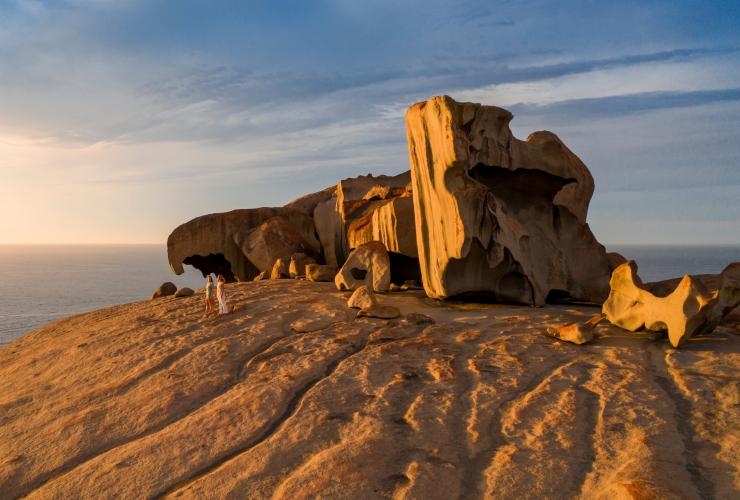 Remarkable Rocks, Kangaroo Island, Australie du Sud © South Australian Tourism Commission