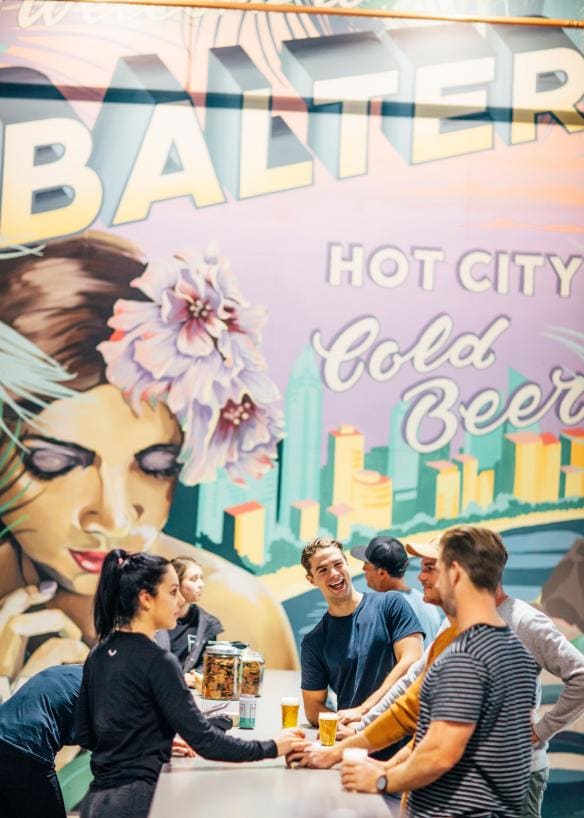 Balter Brewing Co, Currumbin, Gold Coast, Queensland © Balter Brewing Co/Destination Gold Coast