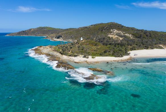 North Point, Moreton Island, Queensland © Tourism and Events Queensland