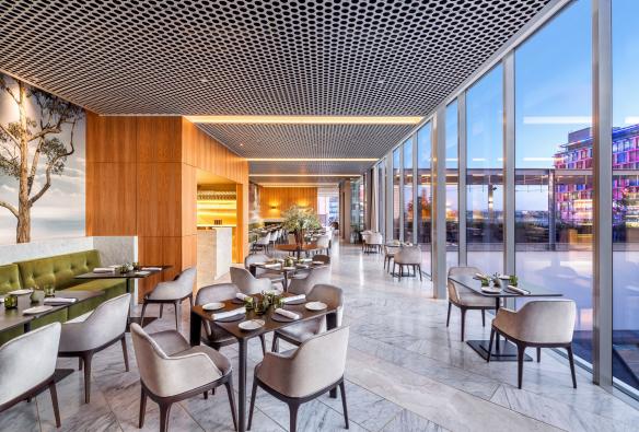 Ruang bersantap di Wildflower, Perth, Western Australia © COMO The Treasury