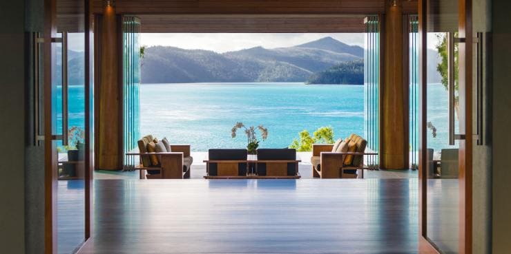 Long Pavilion di qualia, Hamilton Island, QLD © Luxury Lodges of Australia