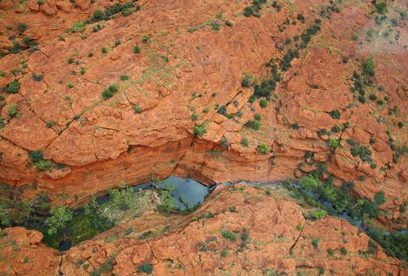 Pemandangan Udara, Kings Canyon, NT © Tourism Australia
