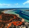 Veduta aerea di Big Lagoon, Shark Bay, Western Australia © Australia's Coral Coast