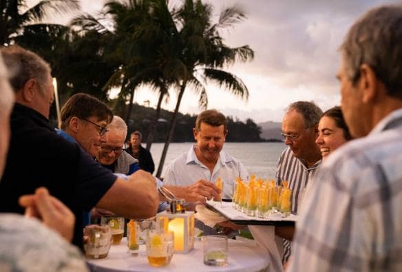 Surf and Turf Dinner, Hamilton Island Race Week, Queensland © Carolin Kohnert