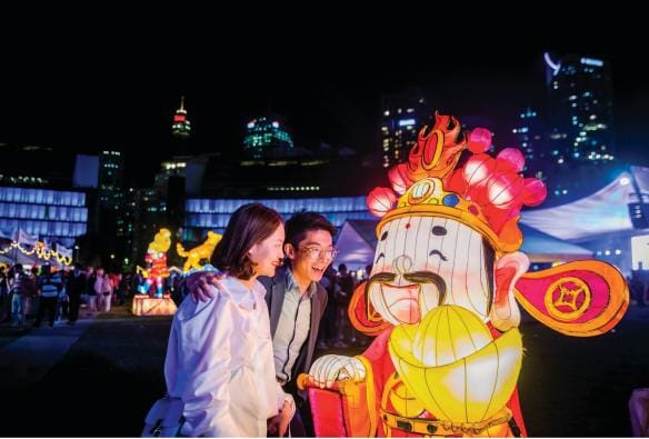 Capodanno cinese, festival delle lanterne, Sydney, New South Wales © Destination NSW