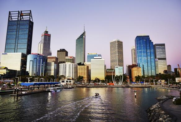 Elizabeth Quay, Perth, Western Australia © Tourism Western Australia