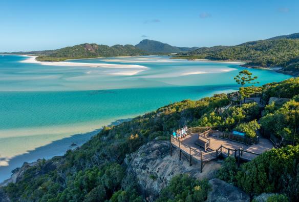 Whitehaven Beach, le Whitsunday, Queensland © Tourism Australia