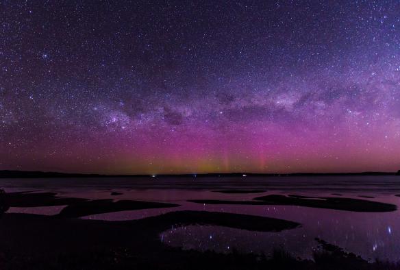 Aurora Australe, Strahan, Tasmania © Dietmar Kahles