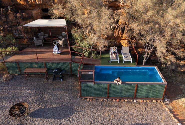 ノーザンテリトリー、キングス・キャニオン、キングス・クリーク・ステーション © Tourism Australia