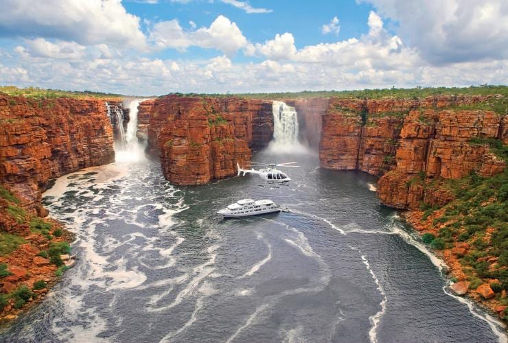 西オーストラリア州、キンバリー、キング・ジョージ・フォールズ、トゥルー・ノース © North Star Cruises Australia