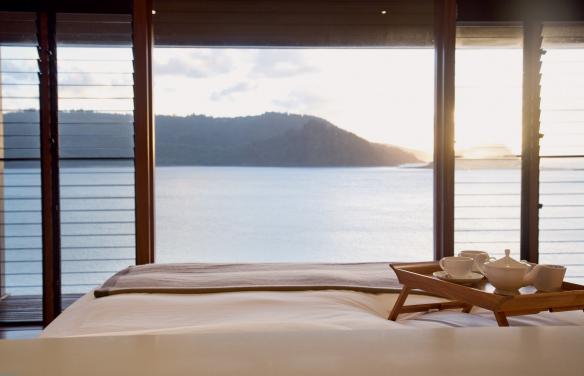 クイーンズランド州、ハミルトン島、クオリアのウィンドワード・パビリオン © Luxury Lodges of Australia