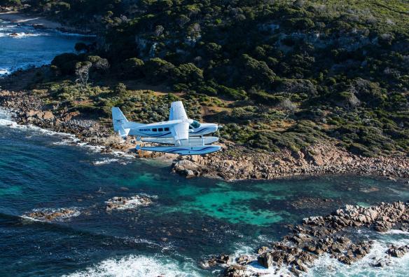 西オーストラリア州、マーガレット・リバース、スワン・リバーの水上飛行機 © Swan River Seaplanes
