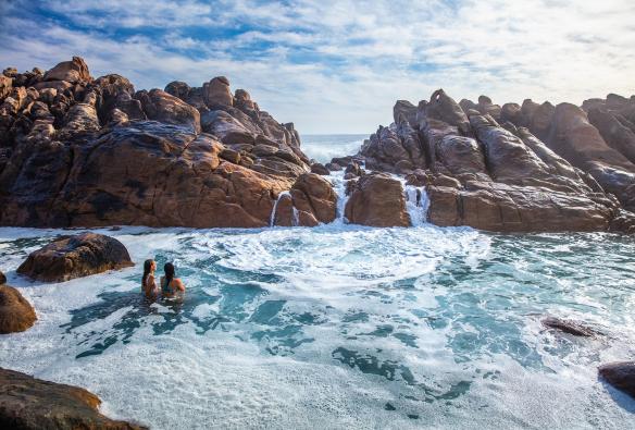 西オーストラリア州、ヤリンガップ、インジダップ・ナチュラル・スパ © Tourism Australia