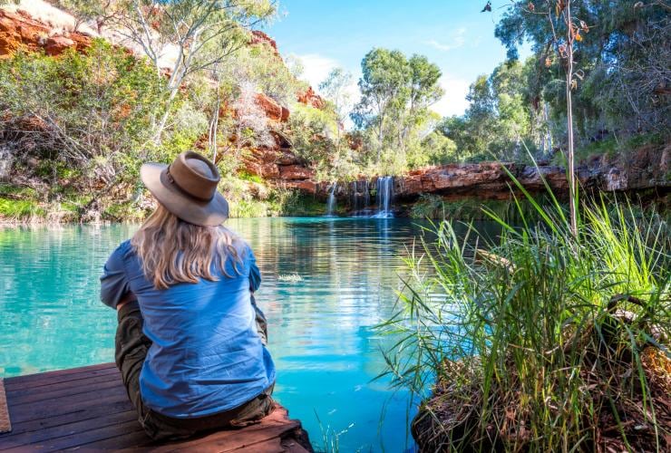 西オーストラリア州、カリジニ国立公園、ジュブラ（ファーン・プール）© Tourism Western Australia