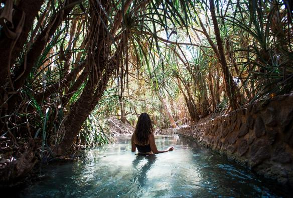 ノーザンテリトリー、キャサリン・ホット・スプリングス © Tourism Australia