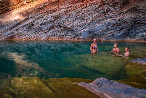 西オーストラリア州、カリジニ国立公園、ハマースレイ渓谷 © Tourism Western Australia