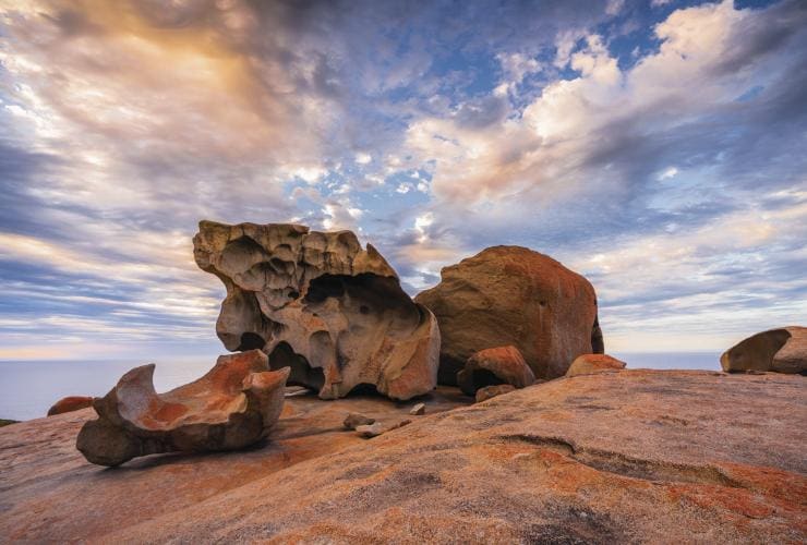 南オーストラリア州、カンガルー島、リマーカブル・ロックス © Ben Goode/South Australian Tourism Commission
