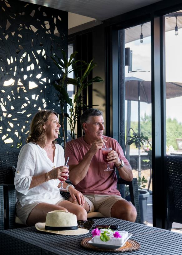 ノーザンテリトリー、ブレマー島、バヌバヌ・ビーチ・リトリート © Tourism Australia