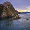タスマニア州、ブルーニー島、サザン・シー・ベンチャーズ、ブルーニー・アイランド・パドル © Southern Sea Ventures