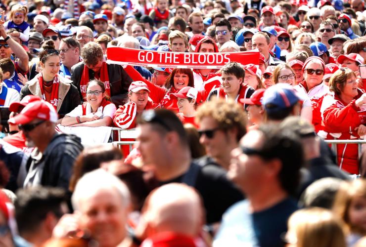 AFL Grand Final Parade, Melbourne, VIC © AFL Media