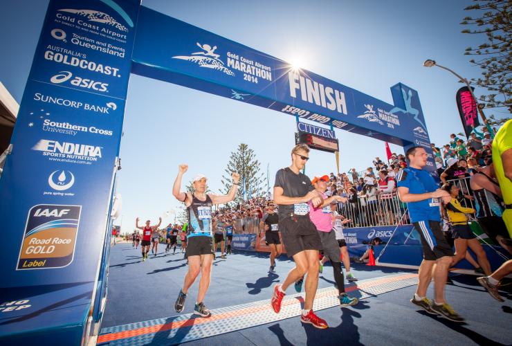 Gold Coast Marathon, Gold Coast, QLD © Events Management Queensland