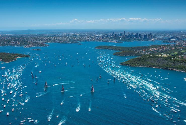 Sydney to Hobart Yacht Race, Sydney, NSW © Destination NSW