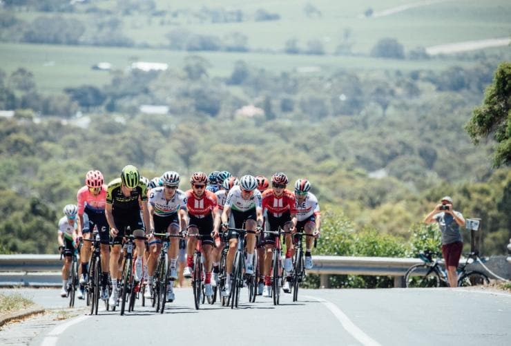 Santos Tour Down Under, Adelaide, SA © South Australian Tourism Commission