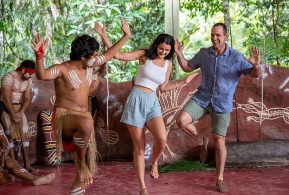 Pamagirri Aboriginal Experience, Công viên tự nhiên Rainforestation, Tiểu bang Queensland © Tourism and Events Queensland