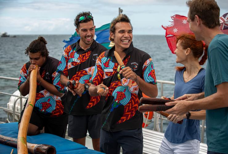 Dreamtime Dive and Snorkel, Cairns, Queensland © Archie Sartracom/Tourism Australia