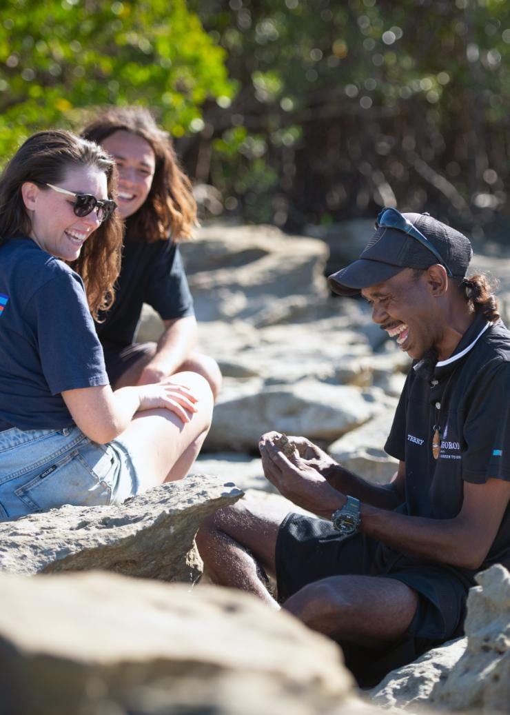 Borrgoron Coast to Creek Tour, Cygnet Bay Pearl Farm, Dampier Peninsula, Western Australia © Tourism Australia