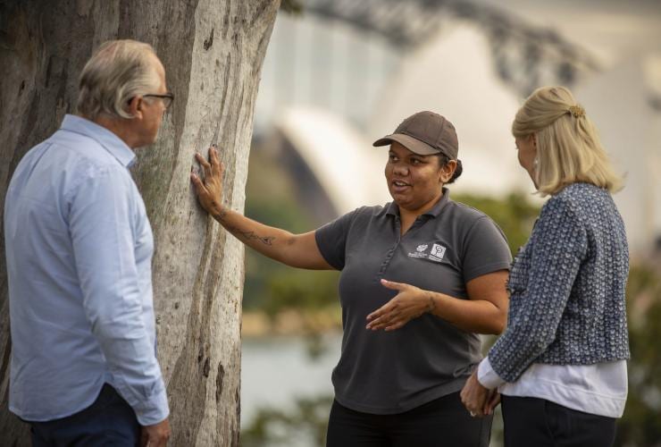 Aboriginal tours, The Royal Botanic Garden Sydney, New South Wales © Tourism Australia