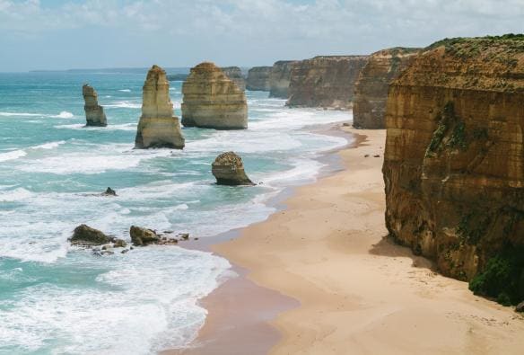 View of the 12 Apostles, Great Ocean Road, Victoria © Roberto Seba/Visit Victoria
