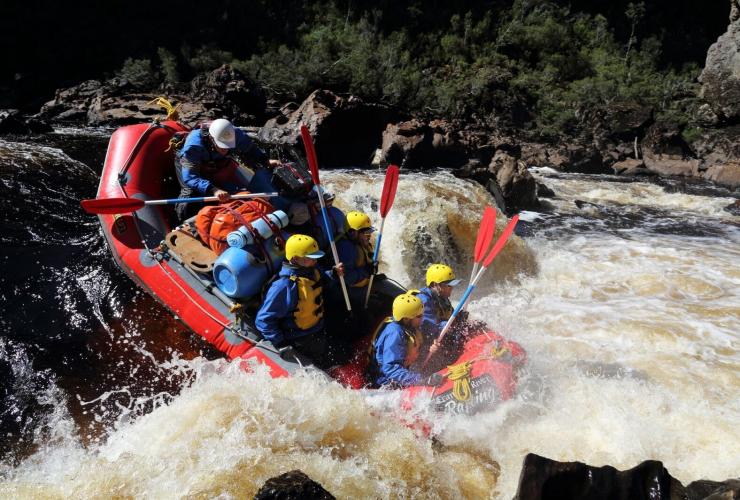 Franklin River Rafting, Franklin River, TAS ©  Franklin River Rafting