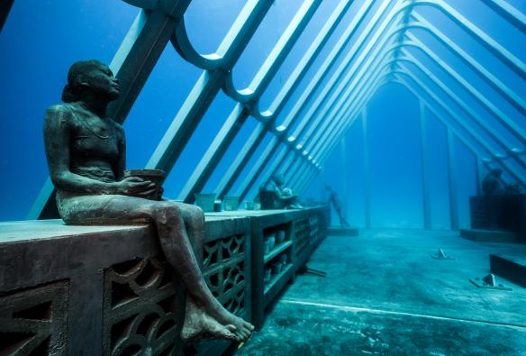 Museum of Underwater Art, Townsville, Queensland © Jason DeCaires Taylor