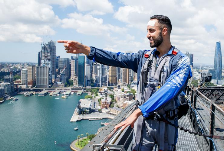 The Burrawa Climb, Cầu Cảng Sydney, Sydney, NSW © BridgeClimb