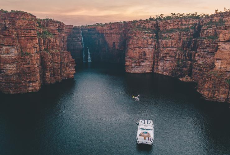 Great Escape Charter Company, Thác King George, Kimberley, Tây Úc © The Great Escape Charter Company