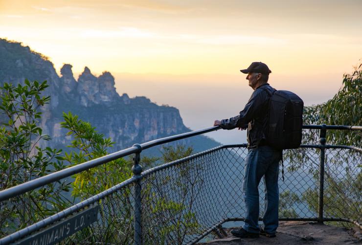 Bãi đá Ba Chị Em (Three Sisters), vùng núi Blue Mountains, NSW © Destination NSW