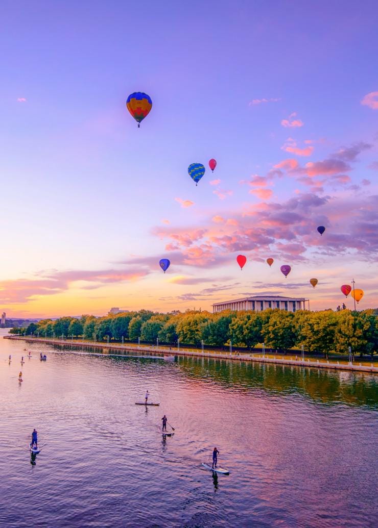 Lễ hội khinh khí cầu Canberra Balloon Spectacular, Canberra, ACT © Carol Elvin
