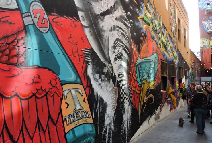 Laneway, Adelaide, South Australia © South Australian Tourism Commission