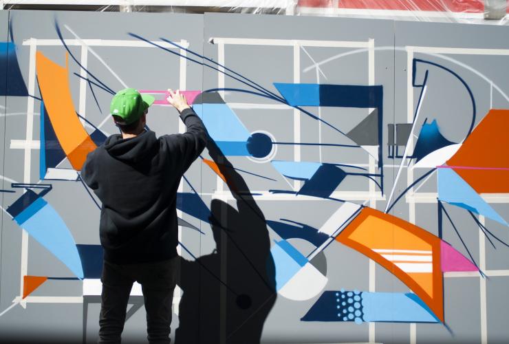 Canberra Museum and Gallery courtyard, Canberra, Australian Capital Territory © Visit Canberra