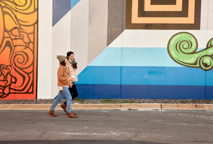 Graffiti Walls, Braddon Precinct, Australian Capital Territory © Visit Canberra